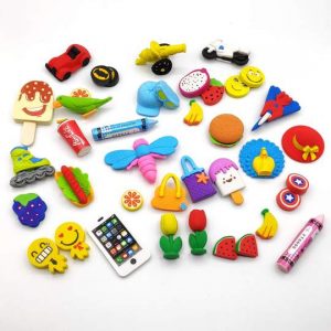 FunErasers-Rainbow Crayon Erasers (One Set)