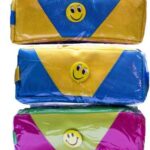 SMILEY POUCH BIG SET OF 4