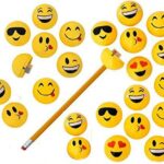 Yellow Smiley Faced Sharpener for Kids Birthday Return Gift