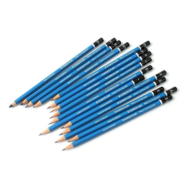 Wooden (Body) Staedtler Mars Lumograph 4B Pencil at Rs 780/pack in