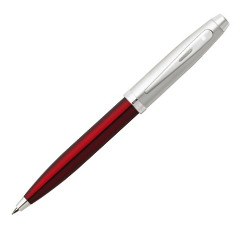 Sheaffer 100 9307 Gift Collection Red Translucent w/Brushed Chrome Cap .7mm Pencil