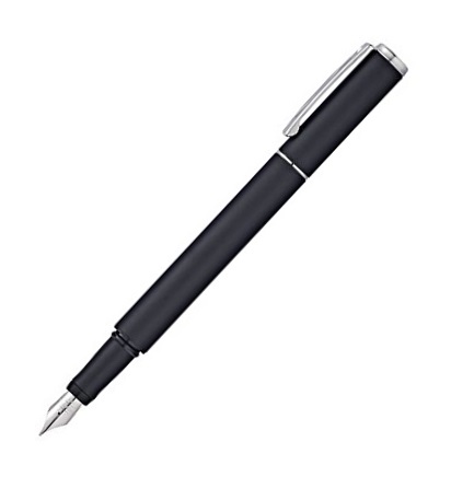 Sheaffer Award 9192 Matte Black Fountain Pen – With Chrome Plated Trim
